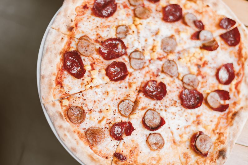 Meat Lovers pizza loaded with premium toppings for large gatherings